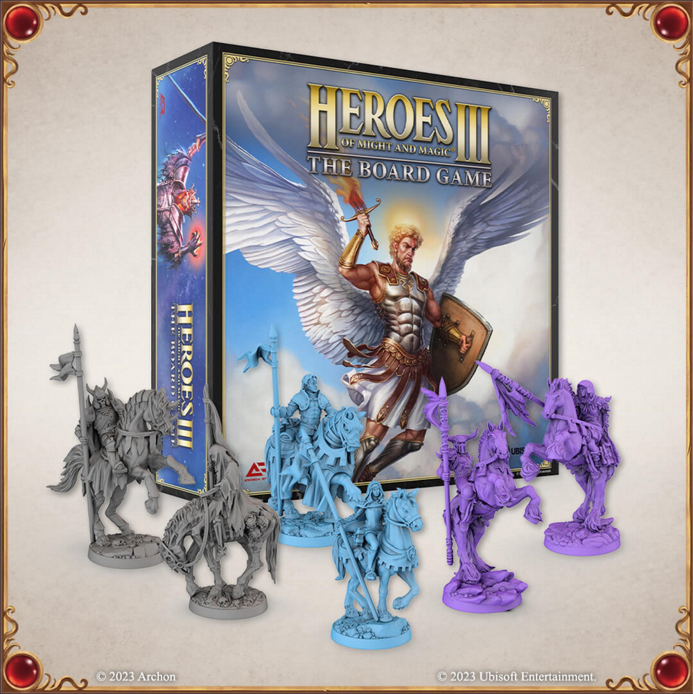 Heroes of Might and Magic III: The Board Game BIG BOX Verified All-In
