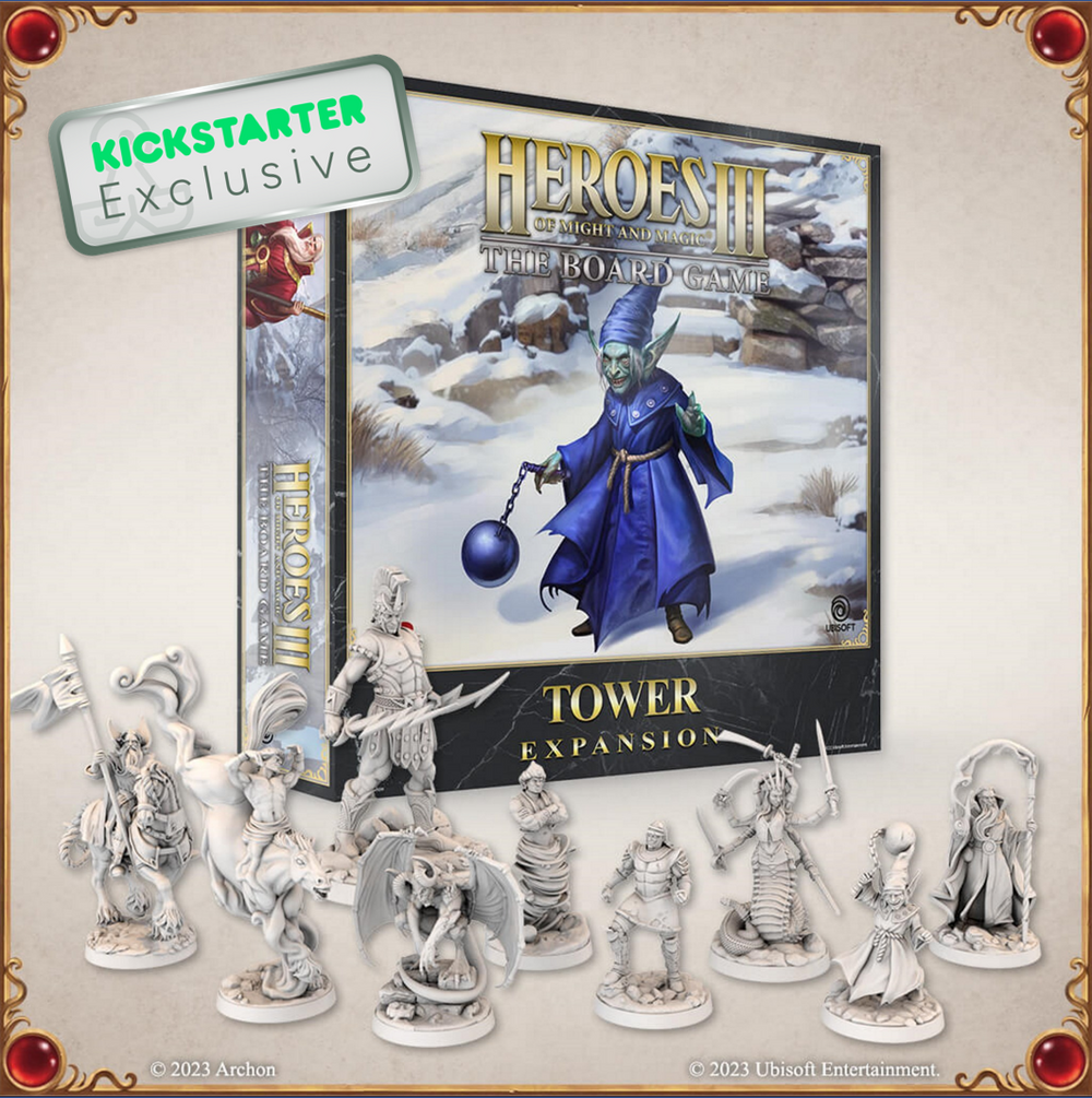 Heroes of Might and Magic III: The Board Game BIG BOX Verified All-In