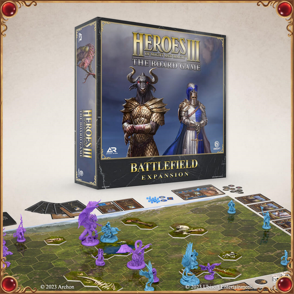 Heroes of Might and Magic III: The Board Game BIG BOX Verified All-In