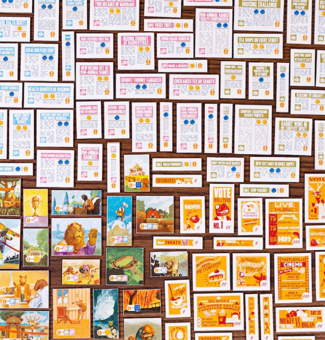 Kickstarter Exclusive Fit to Print Board Game All Tokens